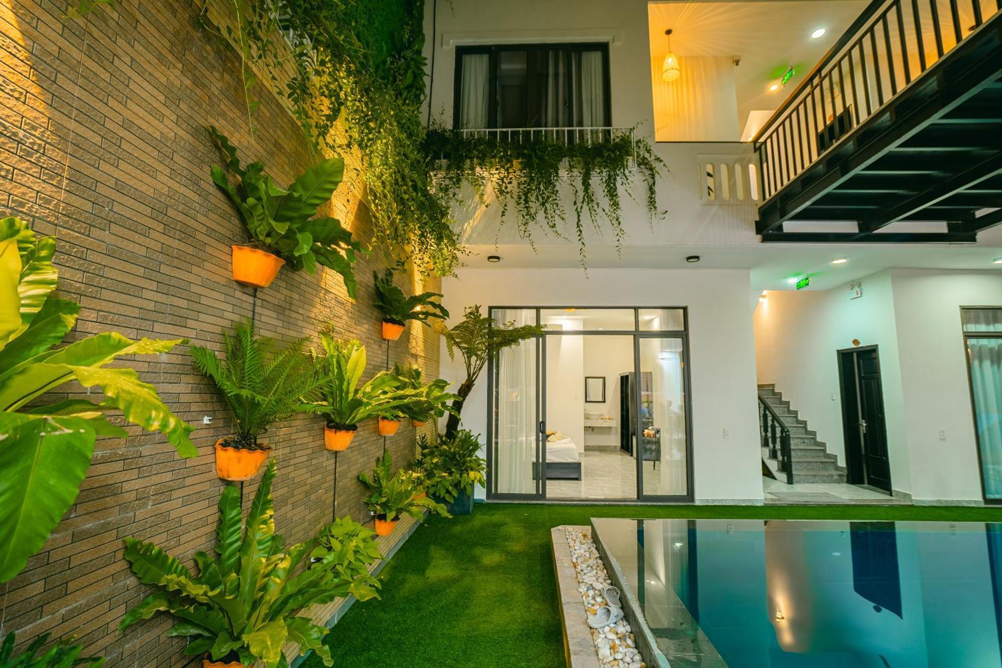 Beach Palm Villa ฮอยอัน ภายนอก รูปภาพ